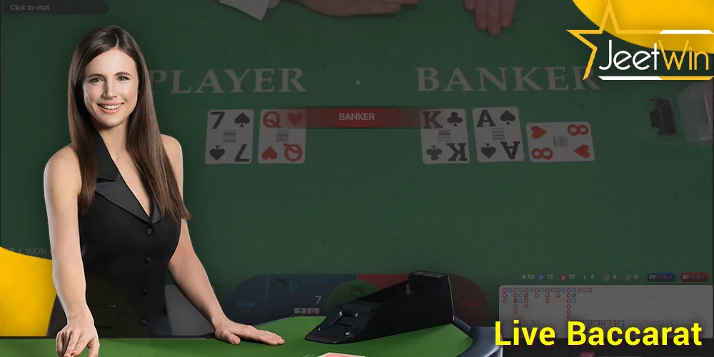 Live Baccarat at JeetWin