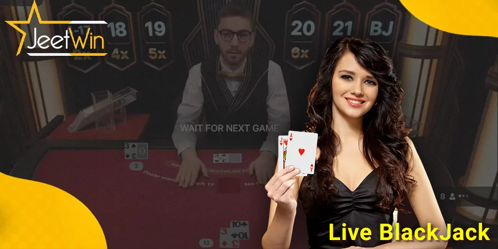 Live BlackJack at JeetWin casino