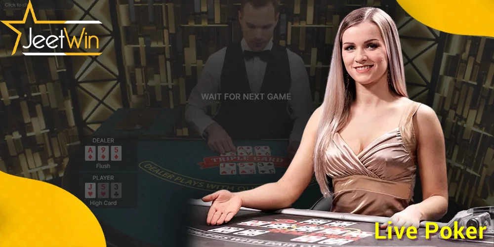 Live Poker at JeetWin